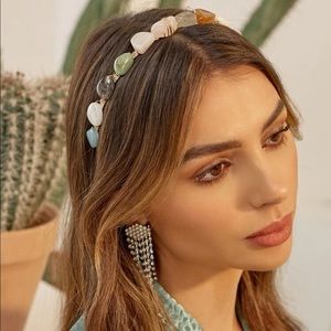 Beautiful resin decor headband